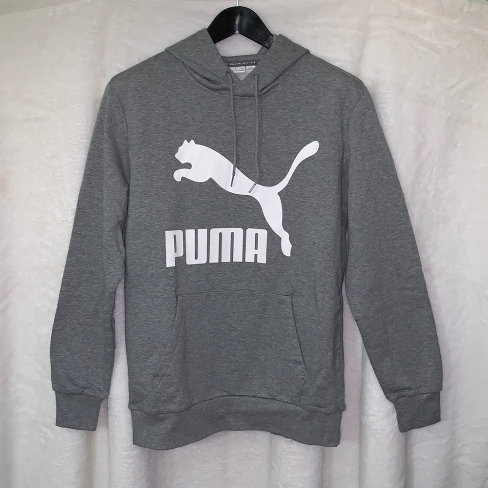 Puma Men’s Hoodie Size Medium Gray New W/O Tags